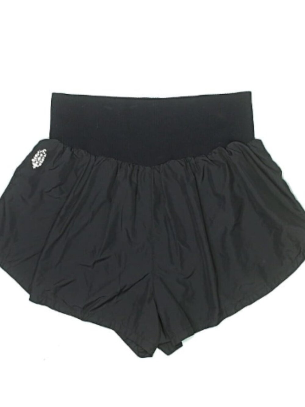 Free People FP Movement Carpe Diem Shorts Size Medium Black